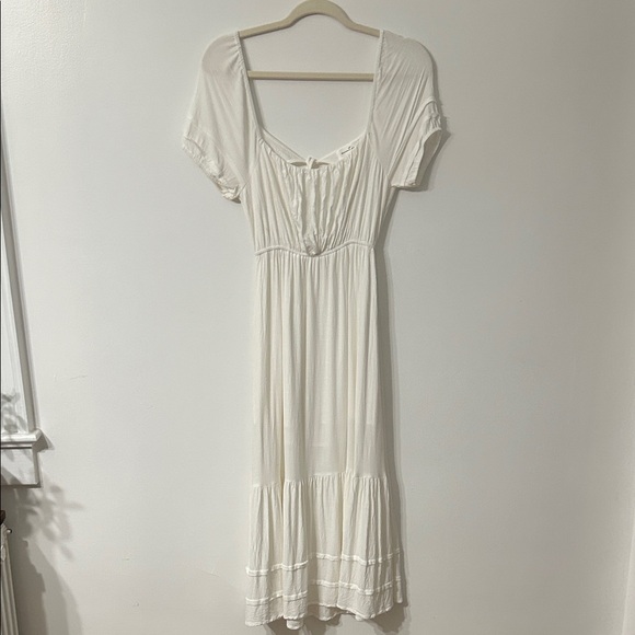 Accent the Label Dresses & Skirts - Accent the Label Dress Medium White Cottagecore Squared Milkmaid Bridal